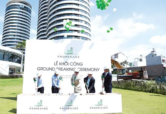City Garden khởi công giai đoạn 2 - Tòa Promenade