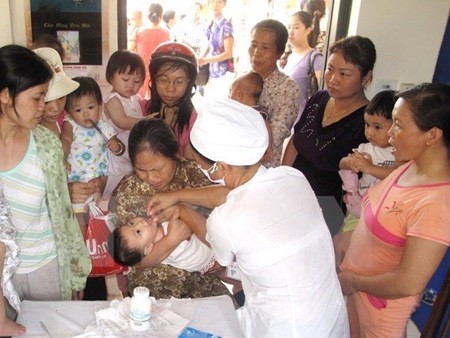 About 2.1 million or 24.9 per cent of the Vietnamese children under the age of five suffer from malnutrition, according to statistics from the National Nutrition Institute. — Photo vietnamplus.vn