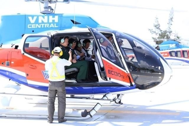 Uber to offer sky-high helicopter rides in Da Nang (Photo:thesaigontimes.vn)