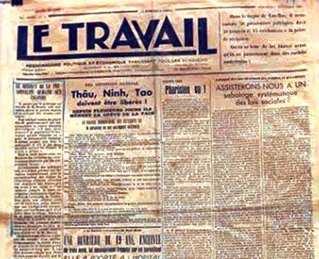 In print: One of the 200 publications on display at the Viet Nam National Museum of History. — VNS Photo