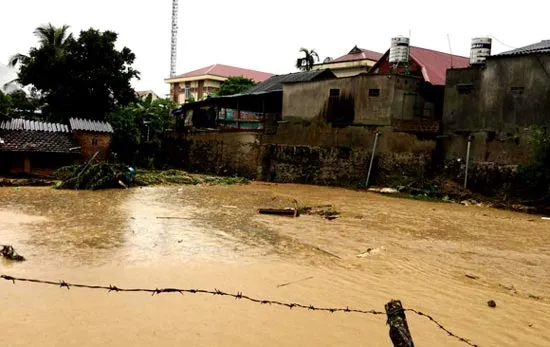 Điện Biên: Vỡ đập gây lũ quét ở thị trấn Tuần Giáo