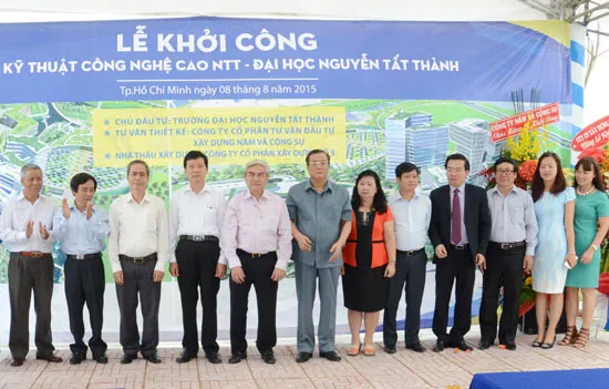 Khởi công dự án 1.100 tỷ đồng tại Khu Công nghệ cao TPHCM