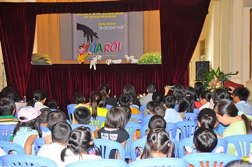 Múa rối vào bảo tàng