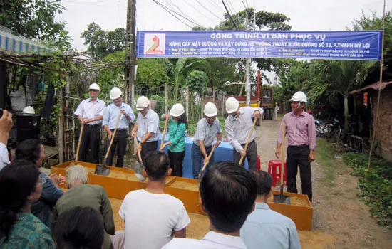 Xây dựng nông thôn mới tại TPHCM - Không được huy động quá sức dân