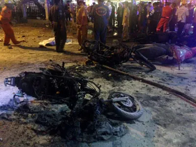 Thái Lan : Đánh bom ở trung tâm Bangkok, hơn 100 người thương vong