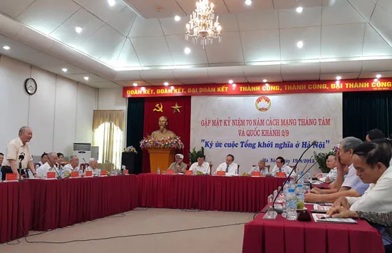 Ký ức cuộc Tổng khởi nghĩa ở Hà Nội