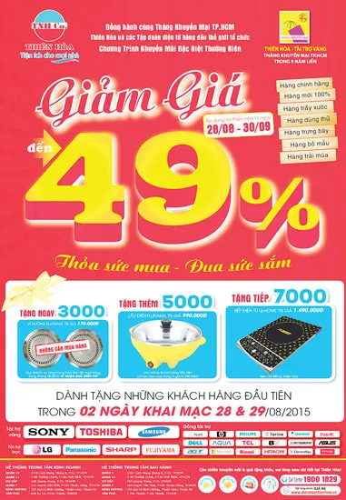 Rầm rộ “Tháng khuyến mại” tại Thiên Hòa ảnh 3