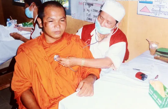 Phòng khám ở xóm nghèo