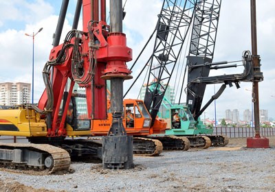 The first metro route Ben Thanh-Suoi Tien broke ground in HCMC in 2012 (Photo: SGGP)