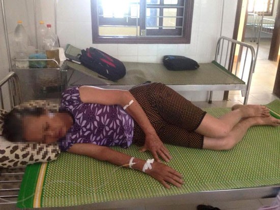 69 year old Dang Thi Duong's health condition is recovering(PHoto: SGGP)