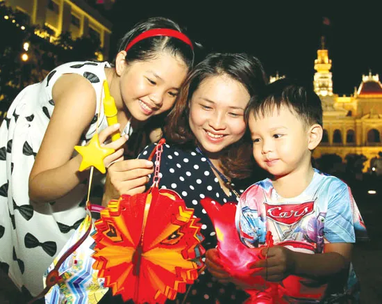 Tết Trung thu ấm áp, yêu thương