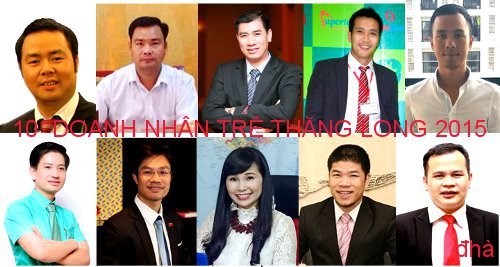 Hanoi's 10 young oustanding entrepreneurs (Source: doanthanhnien.com)