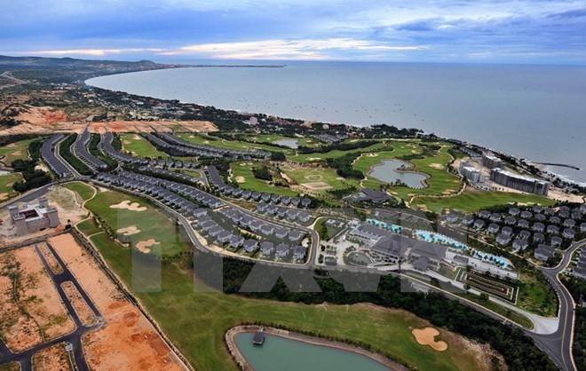 A view of Mui Ne beach in Binh Thuan (Photo: VNA)