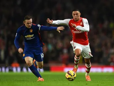 Arsenal (4) - Man.United (1): Chiếu trên, chiếu dưới ảnh 1