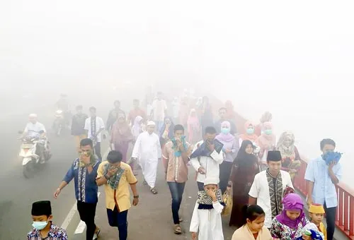 Khốn khổ vì cháy rừng tại Indonesia