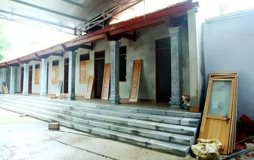 Chùa Trăm Gian: Tu sửa hai hạng mục không theo giấy phép