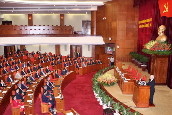 THÔNG BÁO HỘI NGHỊ LẦN THỨ 12 BAN CHẤP HÀNH TRUNG ƯƠNG ĐẢNG KHÓA XI