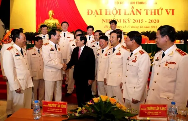 Khai mạc Đại hội Đảng bộ Công an Trung ương lần thứ VI