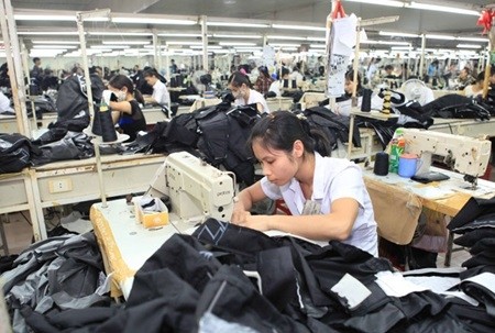 Jackets are produced at Dong Tam Garment Co in northern Hai Duong Province for export to many markets, including Germany. Germany for years has been the biggest trade partner of Viet Nam in the European Union, accounting for nearly 20 per cent of the country's exports to the bloc. — VNA/VNS Photo Tran Viet