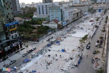 Nguyen Hue Pedestrian Street