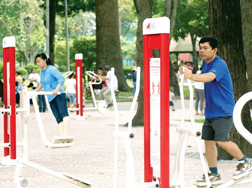 Nét đẹp ở công viên ảnh 4