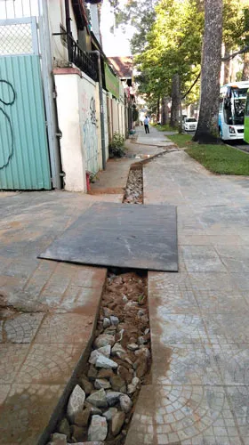 Khổ bởi đào đường