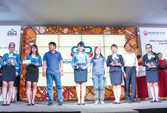 SCB tổ chức thành công cuộc thi  “giao dịch viên chuyên nghiệp 2015”