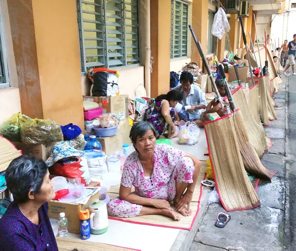 Cảnh lây lất của bệnh nhân ung thư