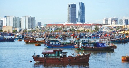 Vessels in Da Nang City's Tho Quang Fishing Port. Viet Nam's GDP growth is predicted to reach 6.5 per cent this year, the World Bank said yesterday. — VNA/VNS Photo Van Nhieu