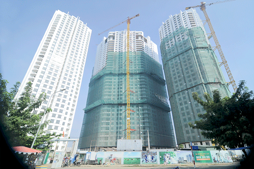 A property project in HCMC (Photo: SGGP/Financial Investment)
