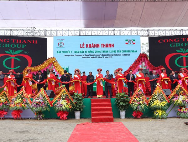 At the inauguaration ceremony (Photo: SGGP)