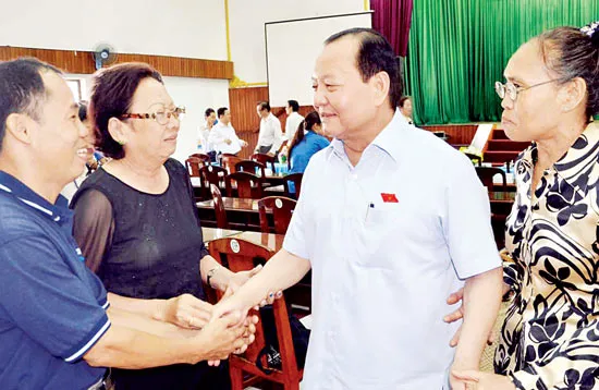 Giải quyết kịp thời, có hiệu quả những bức xúc, kiến nghị chính đáng của nhân dân