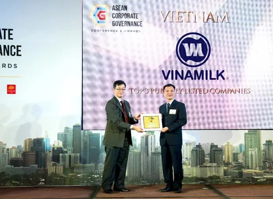 Vinamilk có điểm Quản trị công ty tốt nhất Việt Nam