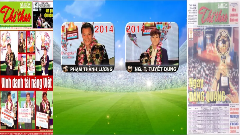 Quả bóng vàng qua các năm