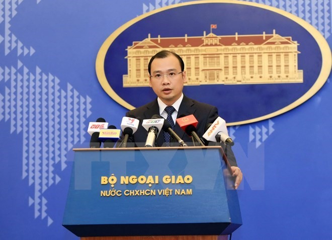 Foreign Ministry Spokesman Le Hai Binh (Source: VNA)