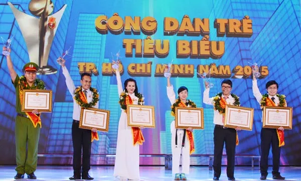 TPHCM vinh danh 6 công dân trẻ tiêu biểu 2015