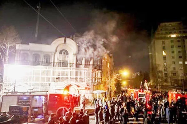 Iran: Biểu tình tấn công Đại sứ quán Saudi Arabia ở Tehran