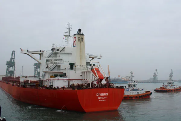 Cảng Sơn Dương đón tàu trọng tải 170.000 tấn