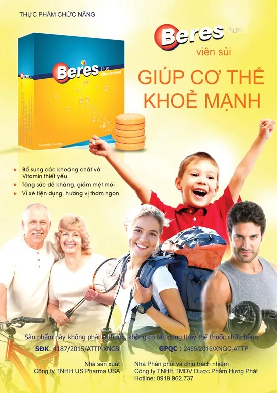 Bổ sung vi lượng - duy trì sức khỏe cho cả gia đình