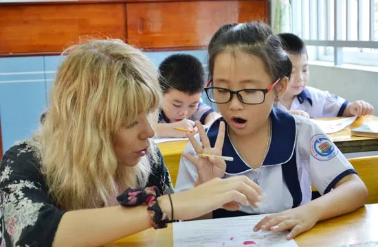 Chương trình Tiếng Anh tích hợp thu hút học sinh