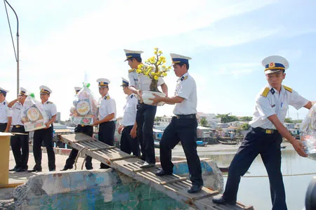 Trường Sa mùa xuân đến sớm