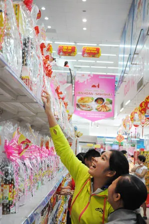 Co.opmart và Co.opXtra liên tục giảm giá mạnh hàng tết