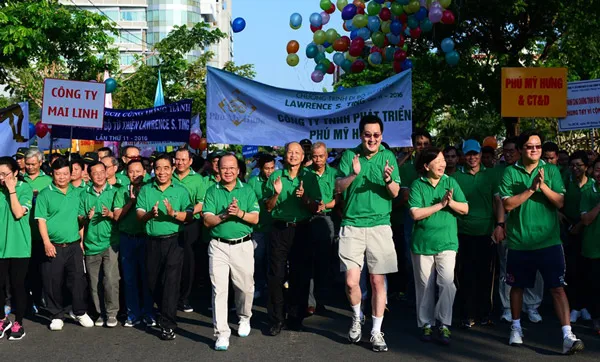 Chương trình Đi bộ từ thiện Lawrence S. Ting lần 11 vận động được gần 2,9 tỷ đồng