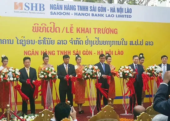 SHB khai trương ngân hàng 100% vốn tại Lào