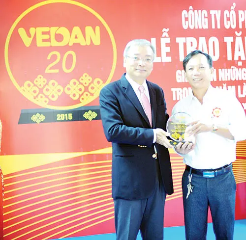 Vedan Việt Nam tri ân người lao động cống hiến 20 năm