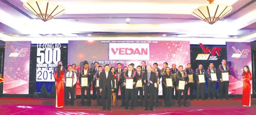 Vedan Việt Nam vào Top 500 doanh nghiệp lớn nhất Việt Nam