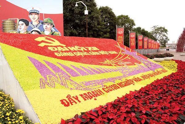 Hà Nội đón chào Đại hội XII của Đảng ảnh 4