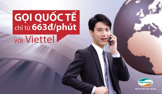 Viettel giảm cước liên lạc quốc tế