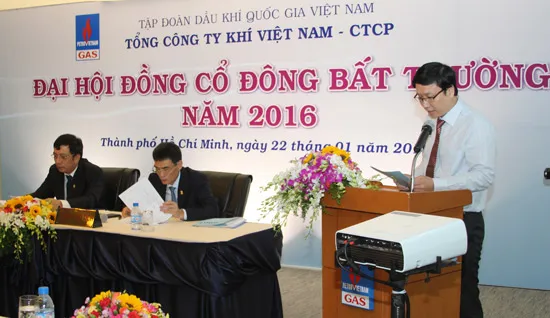 PV GAS tổ chức Đại hội đồng cổ đông bất thường năm 2016