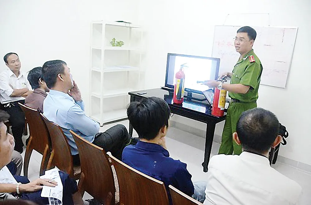 Tăng cường tuyên truyền PCCC tại các chung cư